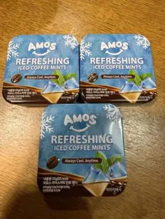 AMOS REFRESHING ICED COFFEE MINTS 3缶