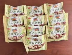 有楽製菓　ブラックサンダーひとくちサイズ ピスタチオ（44g×10袋）のサムネイル