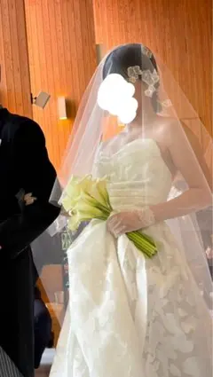 【まる様専用】トリートドレッシング ロングベールとグローブセット