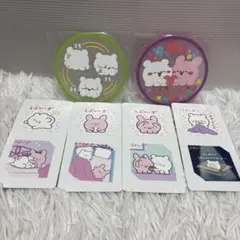 らぶいーず クリアラバーコースター らぶいーずemoかわWシール ステッカー