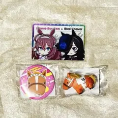 ウマ娘 ミホノブルボン ライスシャワー アクリルバッジ - メルカリ