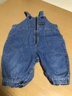 Baby Club デニムロンパース サスペンダー付き