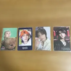 Stray Kids ヒョンジン　トレカ&スティッカー4枚セット