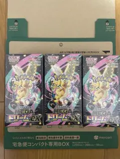 【新品♪シュリンク付♪】ポケモンカードMEGA　MEGAドリームex 3BOX