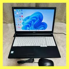 S417 富士通ノートパソコン i5 SSD高速 Windows11オフィス付きのサムネイル