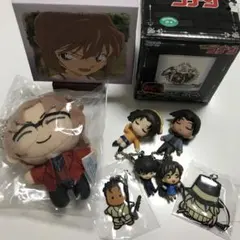 名探偵コナン　グラス　チャーム　マスコット　ガチャ　キャンバス