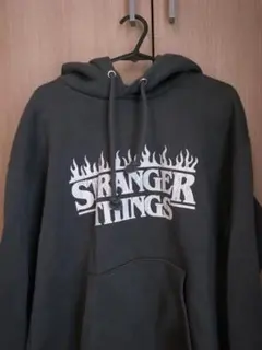 GU Stranger Things パーカー Sサイズ ダークグレー