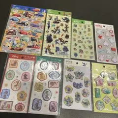 ディズニー　セリア　ダイソー　シール ズートピア　シーリング風ぷっくりシールのサムネイル