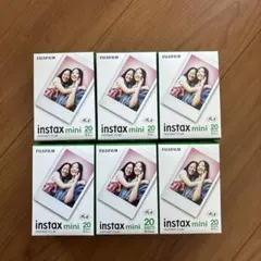 FUJIFILM instax mini フィルム 20枚×6セット