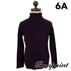 Bonpoint／ タートルカットソー（パープル） 6A