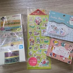 カービィマステ 他フレークシールなど4点セット✨