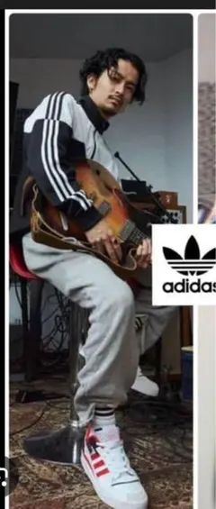 常田大希着用　adidas 80s ナイロンジャケット