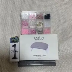 ジェルネイル　パーツ　ライトセット