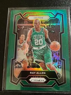 Ray Allen Panini Prizm Green Ref