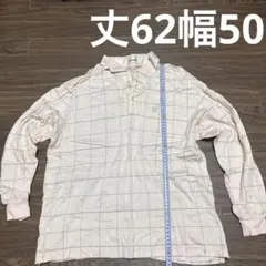 U.Prenoma チェック柄ポロシャツ Lのサムネイル