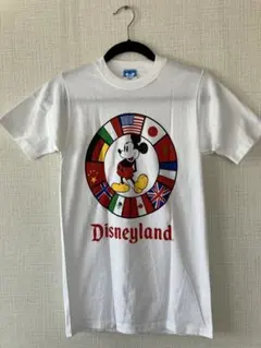 【Disneyland】ミッキーマウス　USA製ヴィンテージTシャツアナハイム