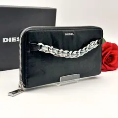 超希少】DIESEL ディーゼル 長財布 ラウンドファスナー S8548 - メルカリ