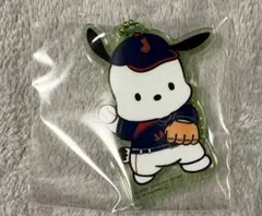 タイトーくじ　ポチャッコ　サンリオ　侍ジャパン　F賞　アクリルキーホルダー