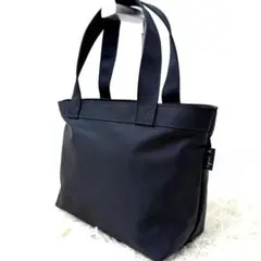 美品✨アニエスベー トートバッグ ナイロン ブラック ハンドバッグ 軽量 黒