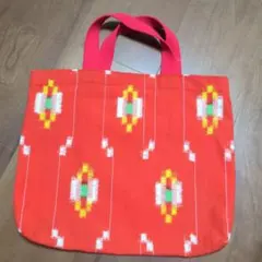 和風生地トートバッグ