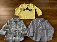 長袖シャツ 3枚セット