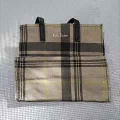 Mila Owen チェック柄バッグ 中型