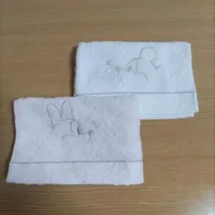 新品＊DISNEY ミッキー ミニー プレミアム　ゲストタオル　uchino