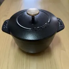ストウブ ラ・ココット de GOHAN ブラック
