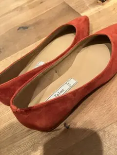 ルタロン　スエード ポインテッド パンプス22.5