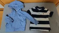 ラルフローレンポロシャツ、パーカーセット 18M 80-85cm