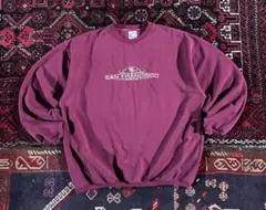 ぼ*ん様 USA古着 NFL 49ers スウェット トレーナー バーガンディ