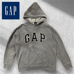 old GAP パーカー　グレー　希少サイズ　y2k ギャップ　古着　90s