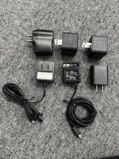 様々な電源ACアダプター　6点セット