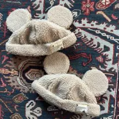 ディズニー　ボア　キャップ　ダッフィー