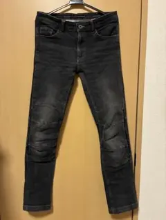 KOMINE ライディングデニムパンツ ブラックのサムネイル