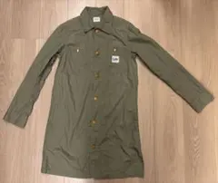 Lee ロングシャツ カバーオール カーキ Mサイズ