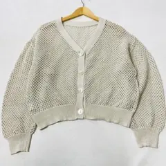 25SS 美品 Whim Gazette メッシュプルオーバー 2WAY 和紙混のサムネイル