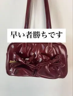 ショルダーバッグ 赤