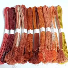 ジ*コ様 (1050)帯締め 10点 まとめ売り 帯紐 着物 和装 小物