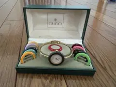 【稼働品】GUCCI チェンジベゼル　時計