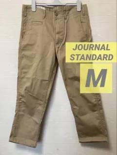 送料無料 チノパン ボトムス ストレート ジャーナルスタンダード カーキ M