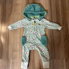 RAG MART フード付きロンパース 80cm