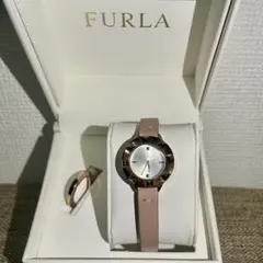 FURLA レディース腕時計 ピンクベージュ