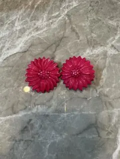 KENZO ヴィンテージ フラワーイヤリング