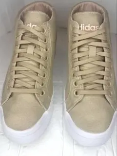 adidas インヒールスニーカー 24cm ベージュ