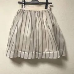 スナイデル　ストライプスカート　ふんわりかわいい