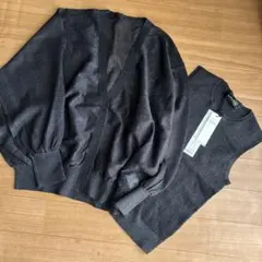【新品タグ付き】LOUNIE ルーニィ アンサンブル カーディガン ラメ