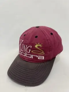 【King Cobra】 vintage キャップ ワインレッドのサムネイル