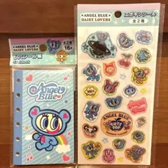 エンジェルブルー　エポキシシール　6穴シール帳　２セット　ナカムラくん