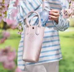 Starbucks ショルダーバッグ シルバー